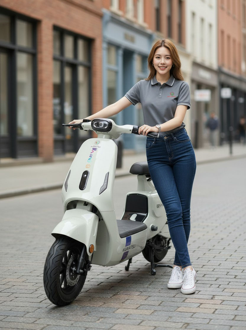 Xe Máy Điện Vespa VQ3 Kumatsu